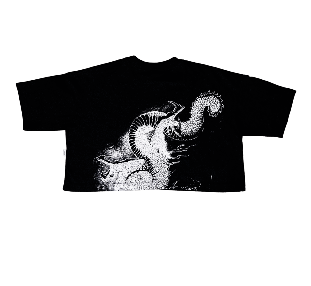 Cropped Preta Camiseta feminina da JSMN